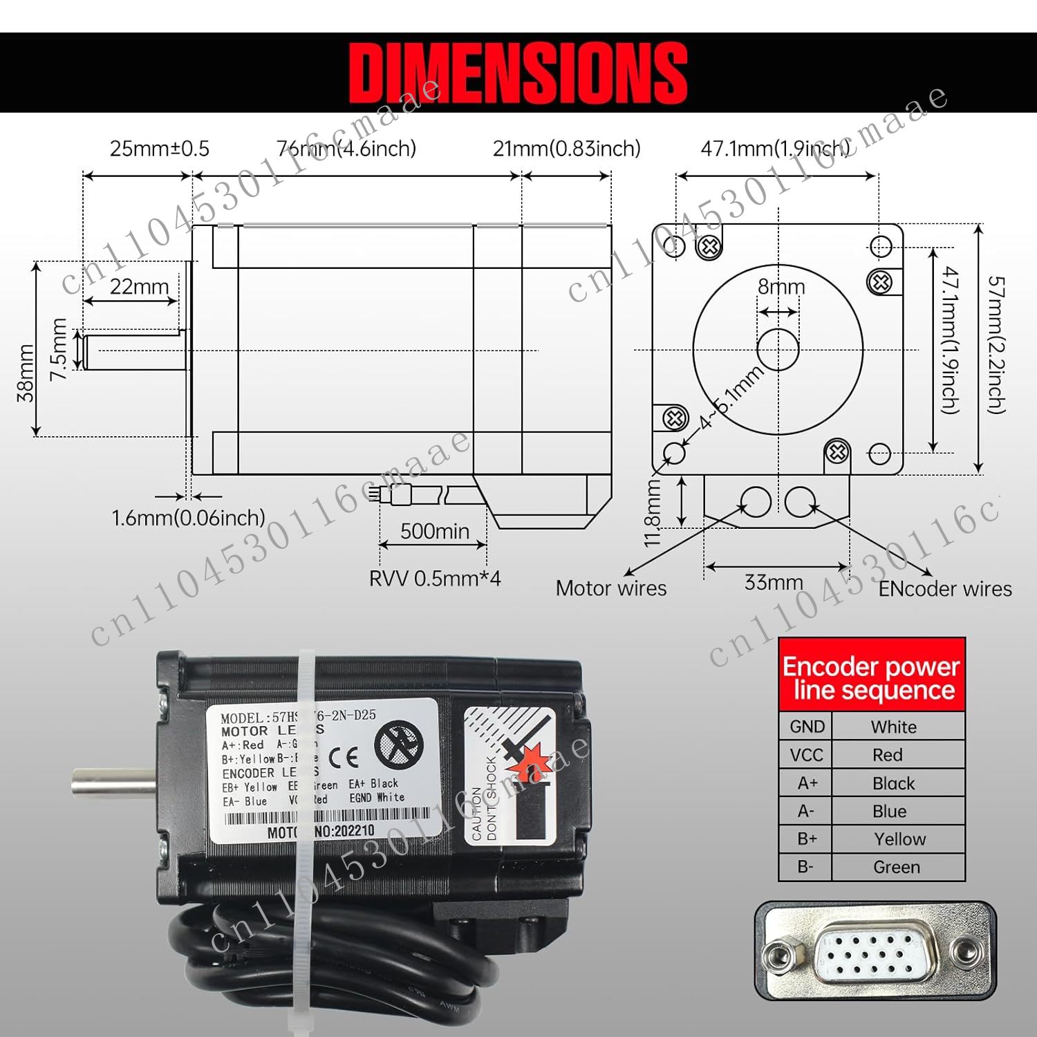 2N.m Nema23 Closed Loop Servo  - Nema 23 Closed Loop Stepper Motor Driver Kit ulasan dan harga