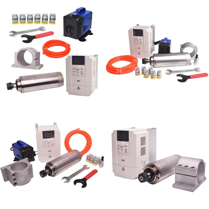 Gdz80 2.2kw Water Cooled Spind - 2.2Kw Water Cooled Spindle Kit Vfd ulasan dan harga