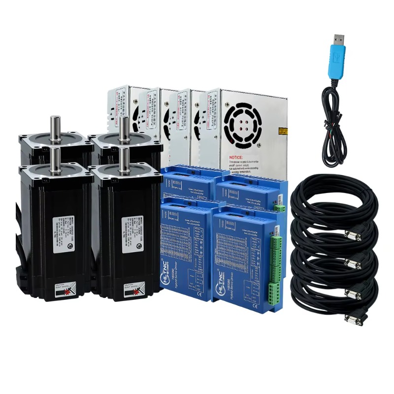 4 Axis Nema 34 Closed Loop Ste - Hybrid Servo Driver Nema 34 8.5Nm ulasan dan harga